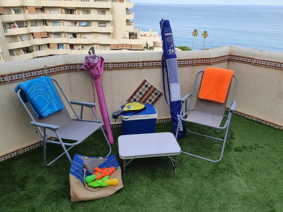 Benalbeach. Espectacular Terraza, Vistas Al Mar. Беналмадена Екстериор снимка